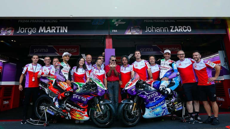 Η Θεία Κωμωδία του Δάντη στις μοτοσυκλέτες της Prima Pramac Ducati για τον αγώνα MotoGP της Κυριακής